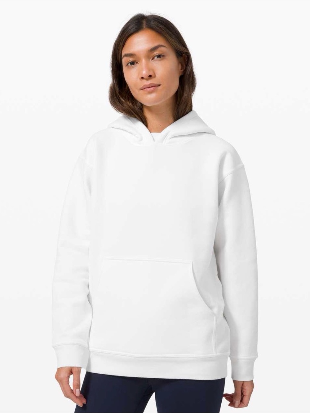 Lululemon All Yours Hoodie *Fleece White Size 6